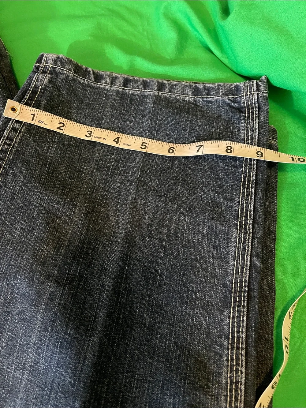 Lee Dark Wash Straight-Leg Denim Jeans